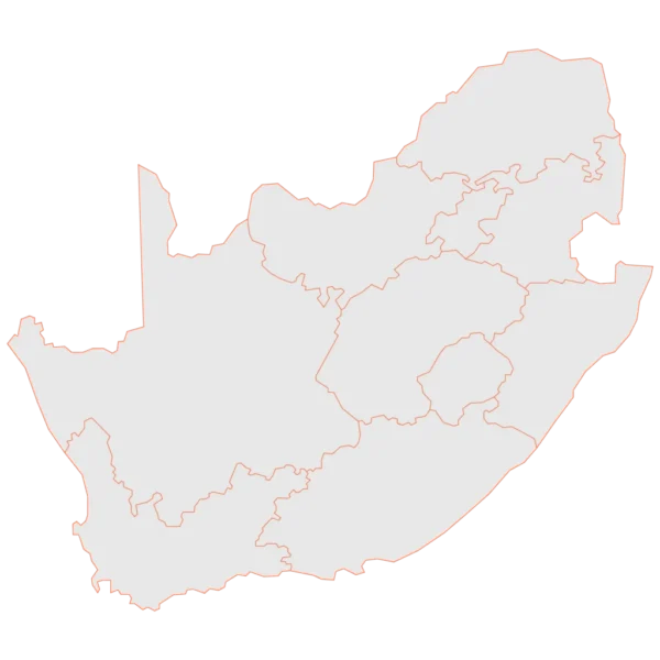 South-African-Map Tegman Locations
